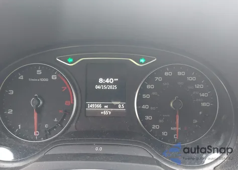 2015 Audi A3 Premium from USA, damaged, VIN WAUBFGFFXF1055261